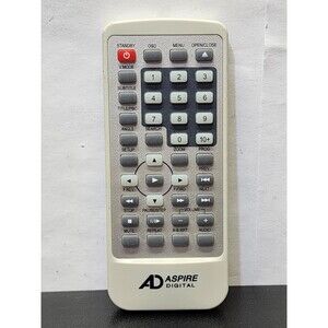 Aspire Digital White Wireless Battery Powered Remote ControlFor CatNO 16-3900.6y